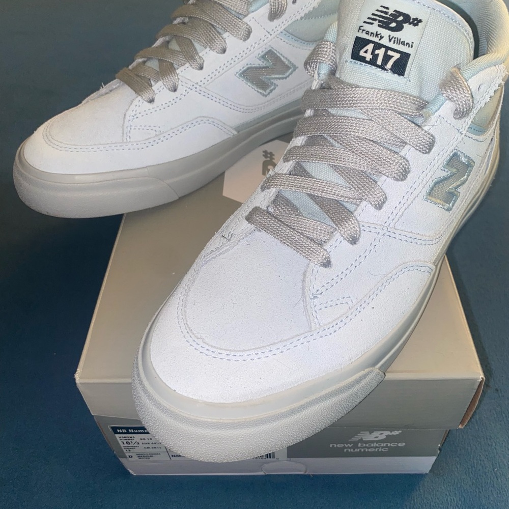 New Balance White Gray Sneakers Minimalist Design